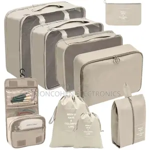 9pcs Lugguage Travel Bag Organizer