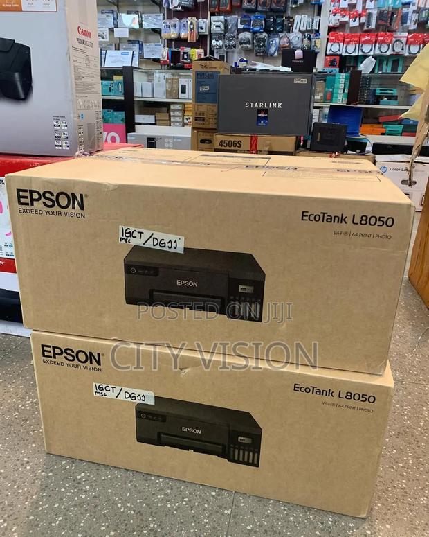 Epson Printer Inkjet L8050// Epson Printer // L8050 - thumbnail 3