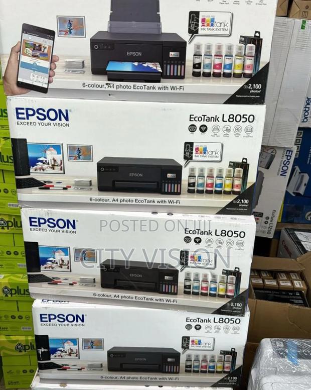 Epson Printer Inkjet L8050// Epson Printer // L8050 - main view