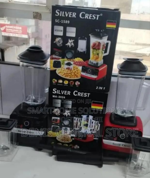 Silver Crest Blender - main view