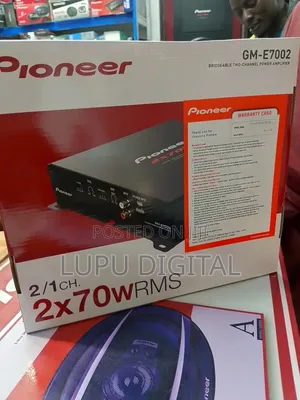 Pioneer Bridgeable 2 Channel Power Amplifier 2*70w