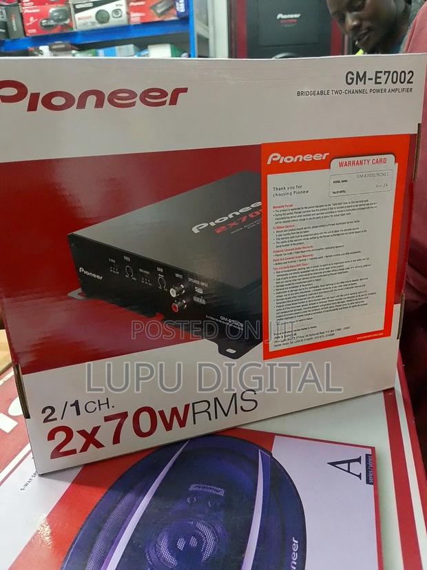 Pioneer Bridgeable 2 Channel Power Amplifier 2*70w - thumbnail 2