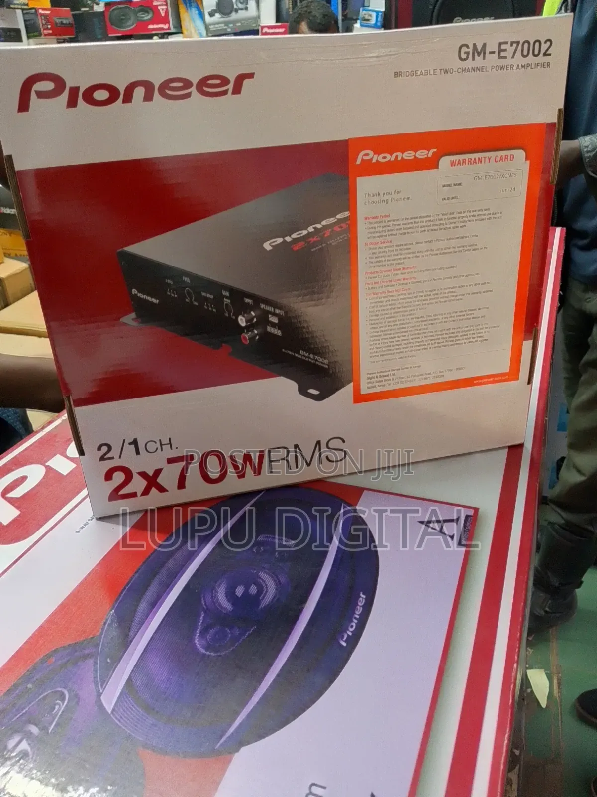 Pioneer Bridgeable 2 Channel Power Amplifier 2*70w