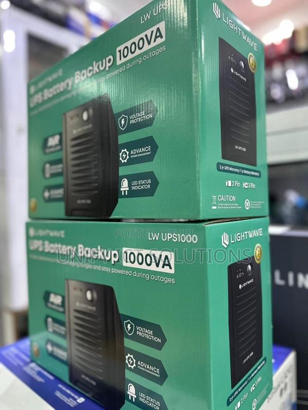 Lightwave 1000va Backup Ups-Lightwave 1000va Ups - main view