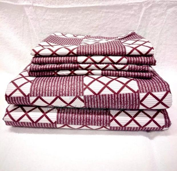 Flat Printed Bedsheet Set