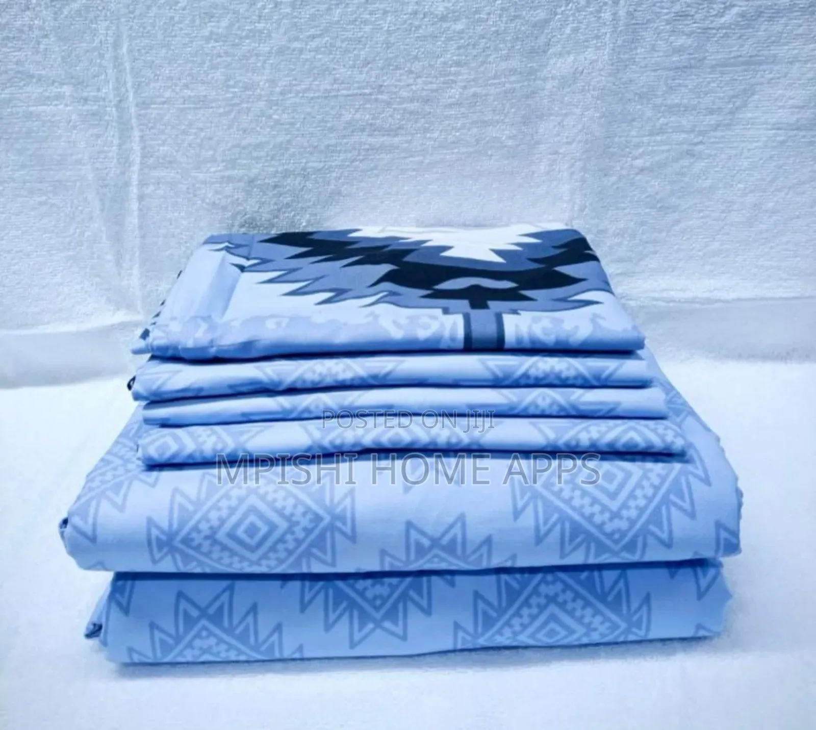 Flat Printed Bedsheet Set