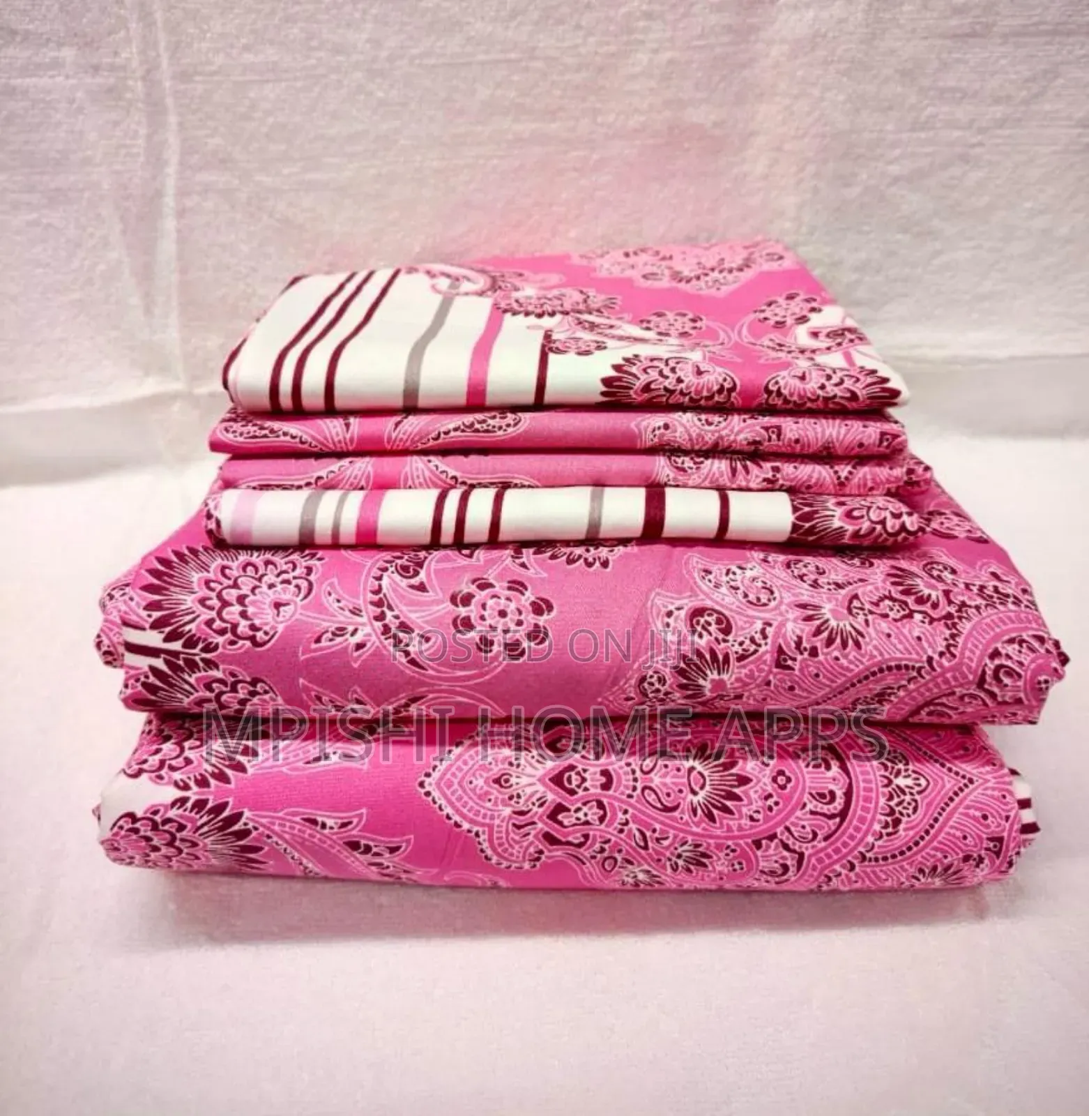 Flat Printed Bedsheet Set