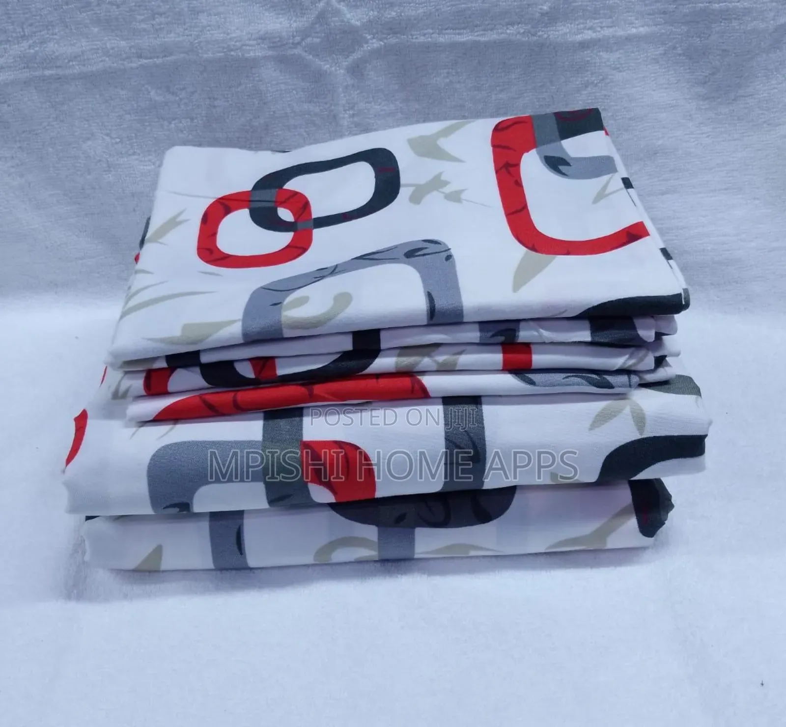 Flat Printed Bedsheet Set