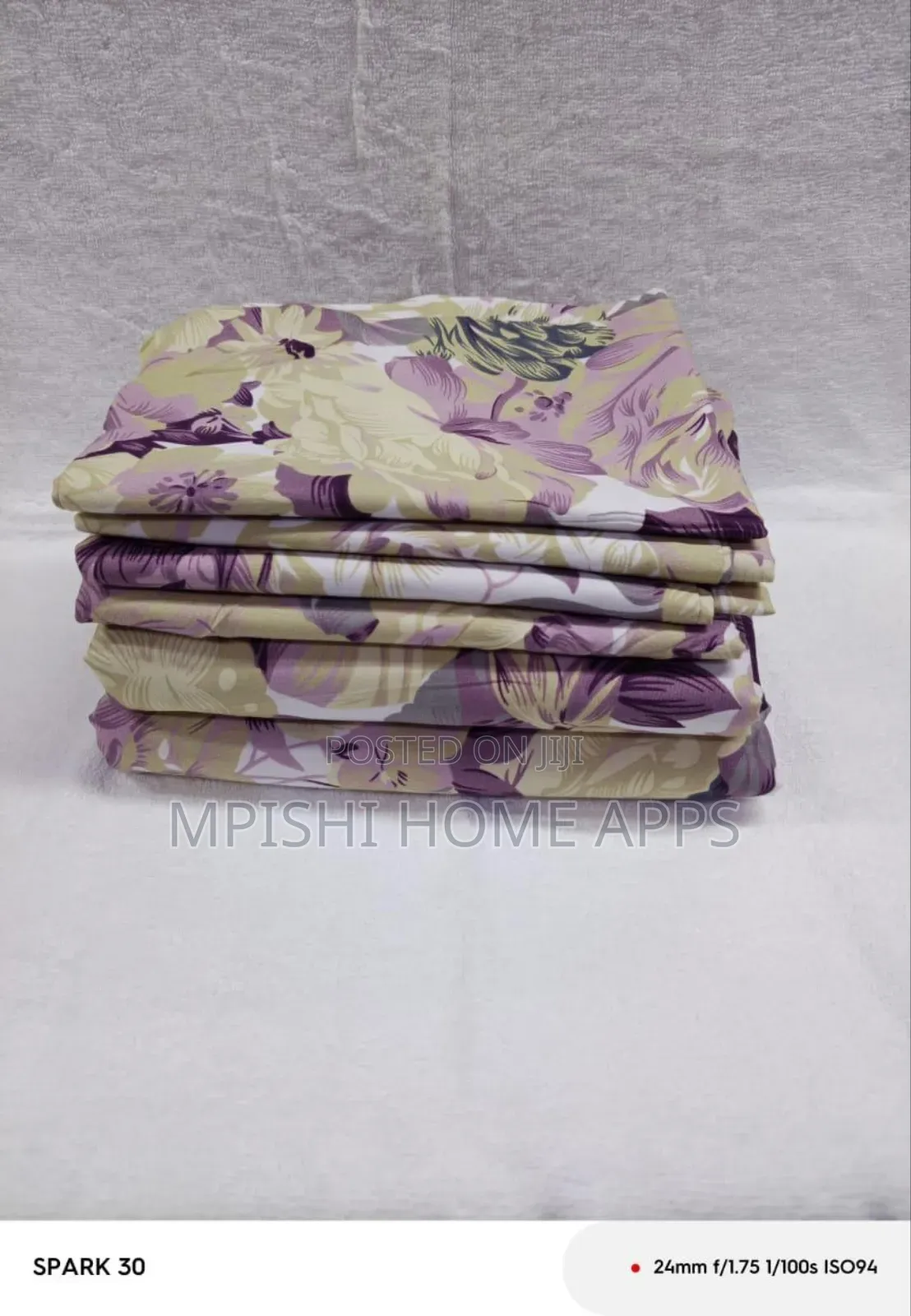 Flat Printed Bedsheet Set