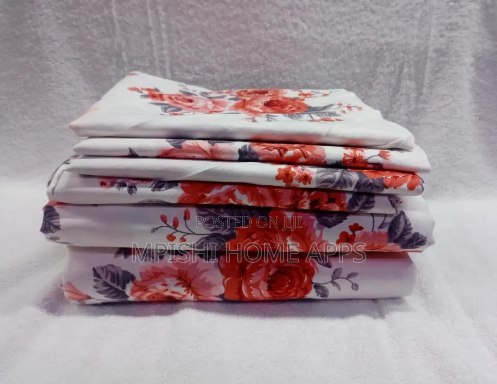 Flat Printed Bedsheet Set