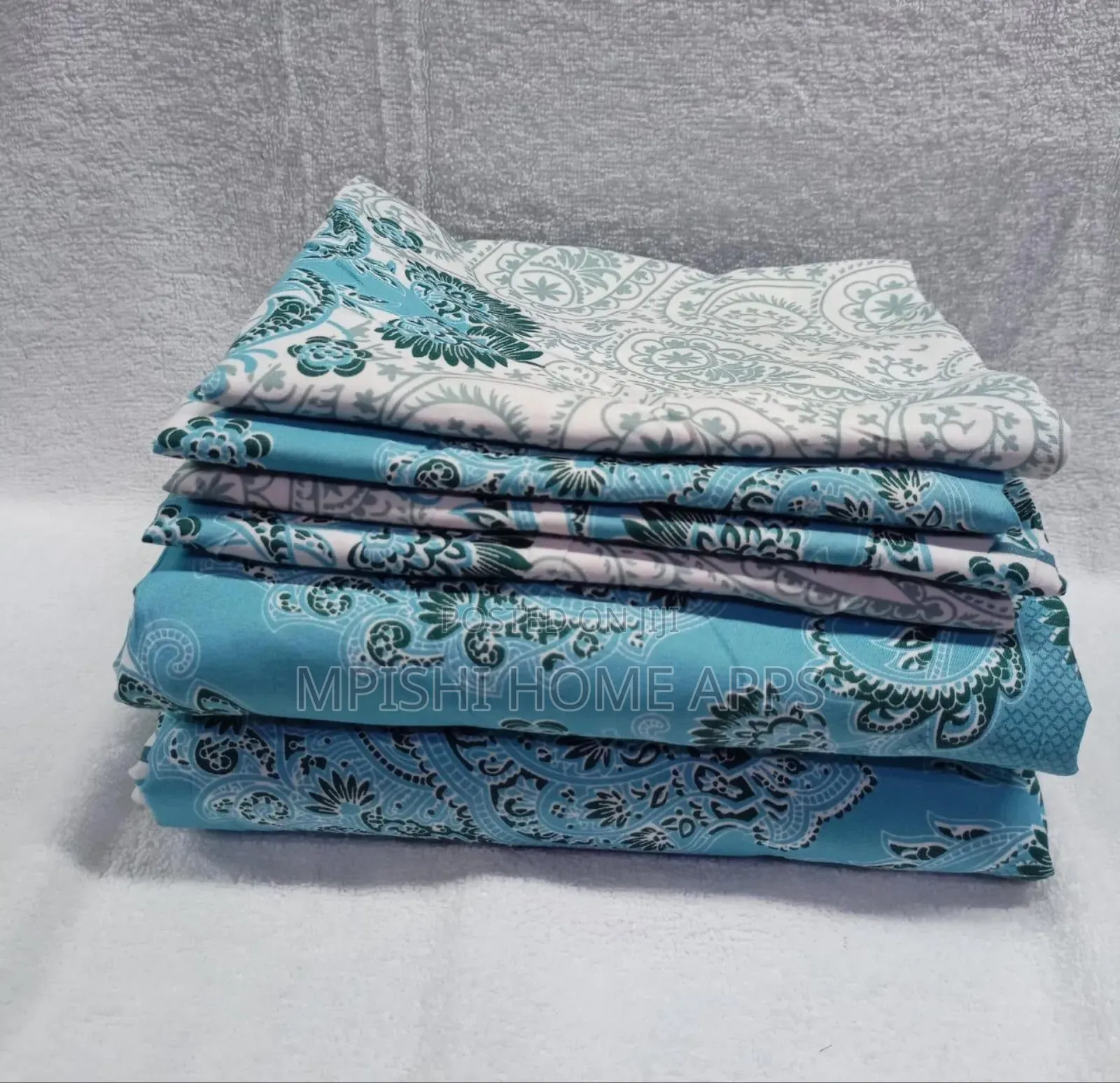 Flat Printed Bedsheet Set