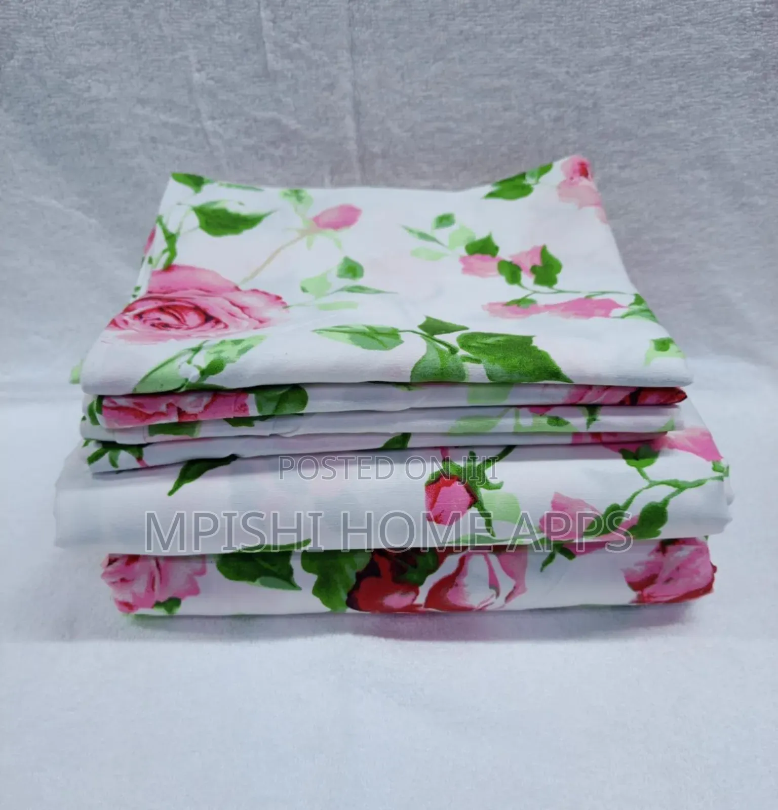 Flat Printed Bedsheet Set