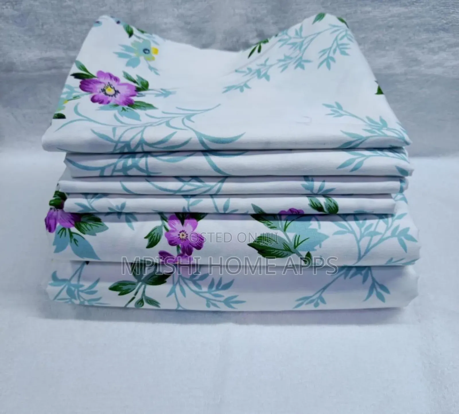 Flat Printed Bedsheet Set