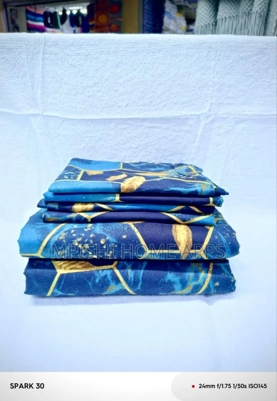 Flat Printed Bedsheet Set