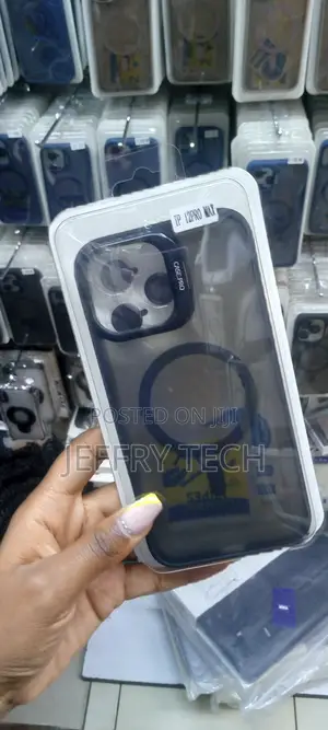 Magsafe Case With Camera Stand+ Metal Lens for Ip 12 Pro Max