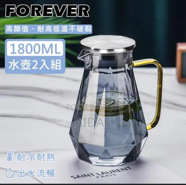 Water/Kitchen Beverage Hexagonal Pitcher Jug