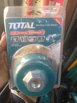 Total Wire Cup Brush 100mm, 4" - thumbnail 2
