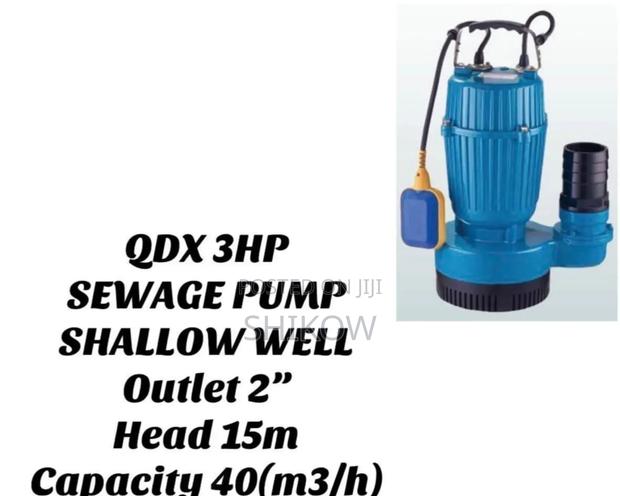 Sewage Pump 2dx 3hp - main view