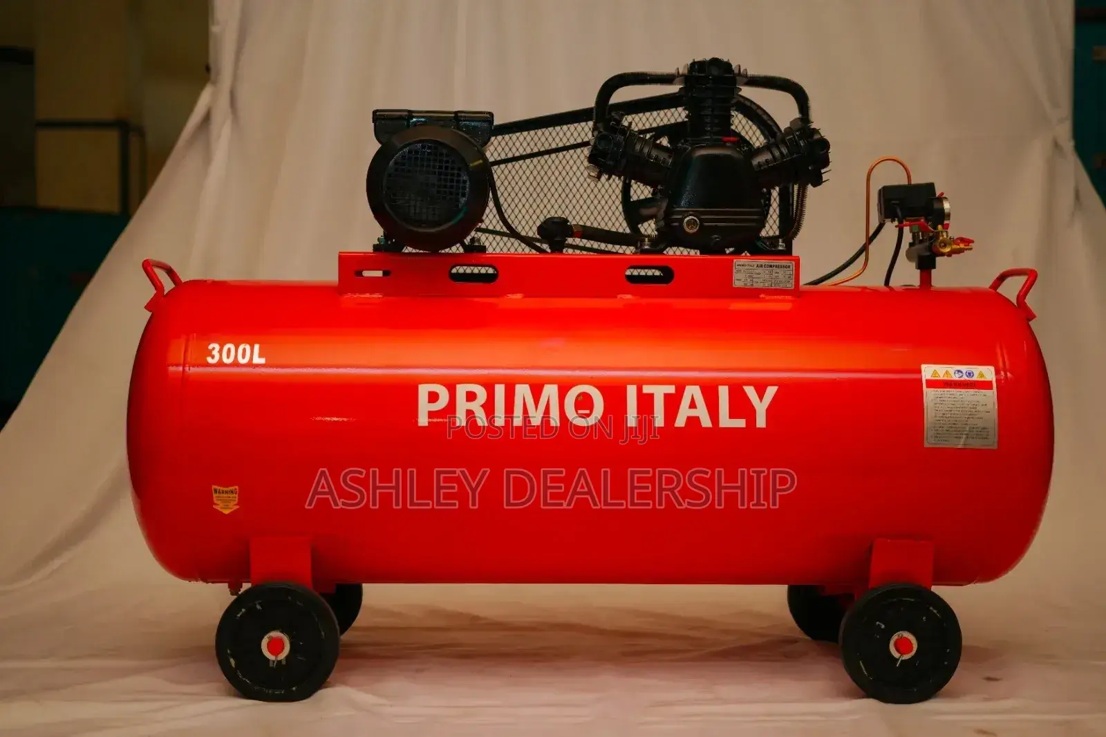 Primo Italy 300 Litres Compressor (Belt Driven)