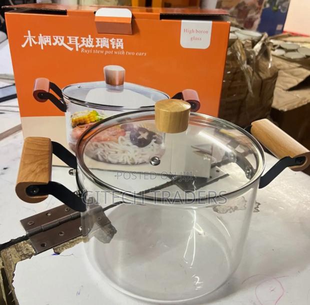 4.0 Glass Borosilicate Cooking Pot