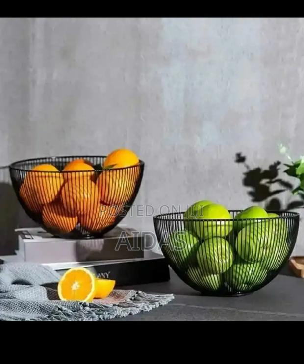 Metalic Golden Fruit Basket*Modern Nordic Bowl - main view