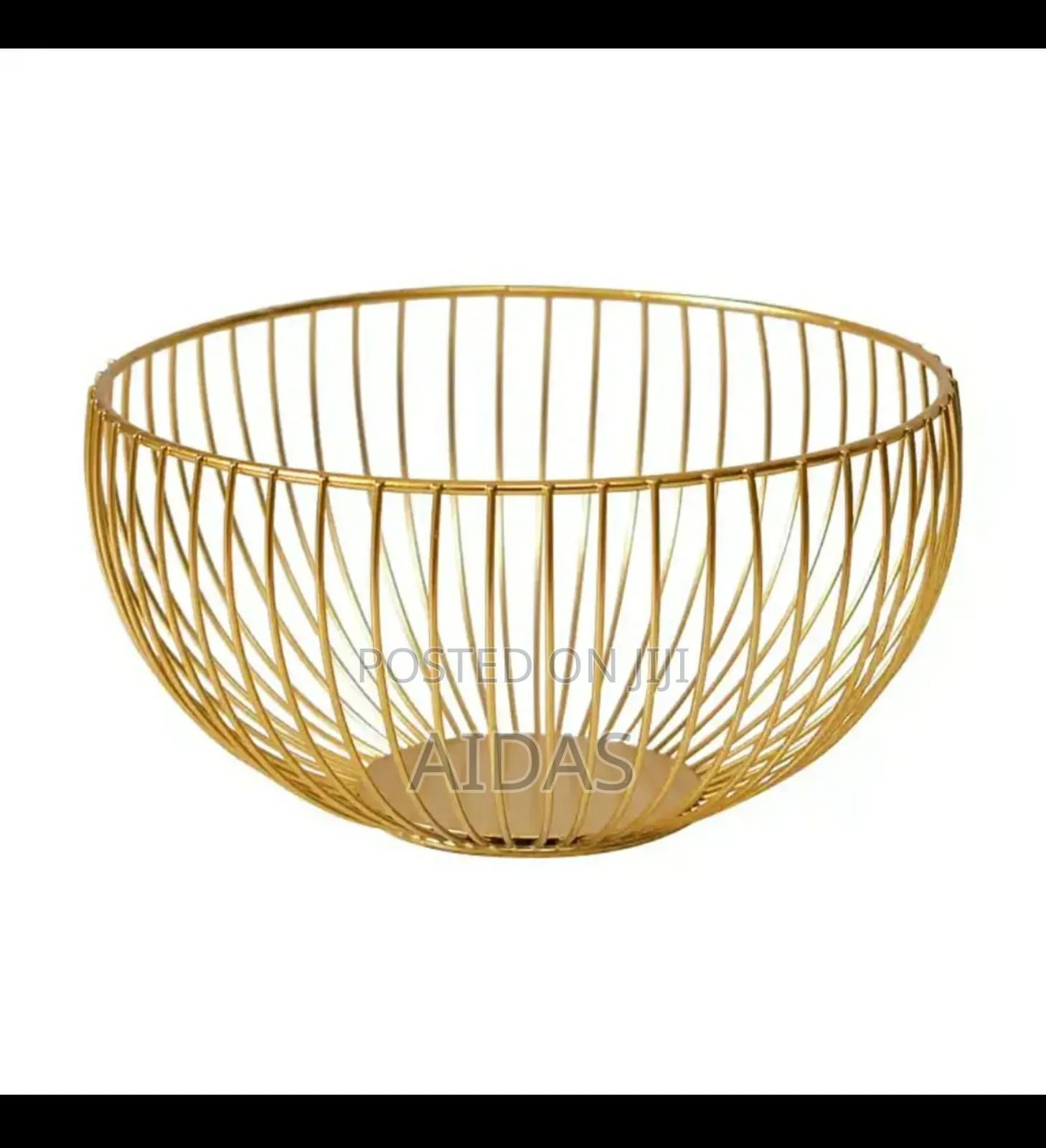 Metalic Golden Fruit Basket*Modern Nordic Bowl