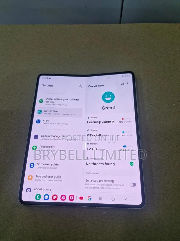 Samsung Galaxy Z Fold3 5G 256 GB Gold - thumbnail 4