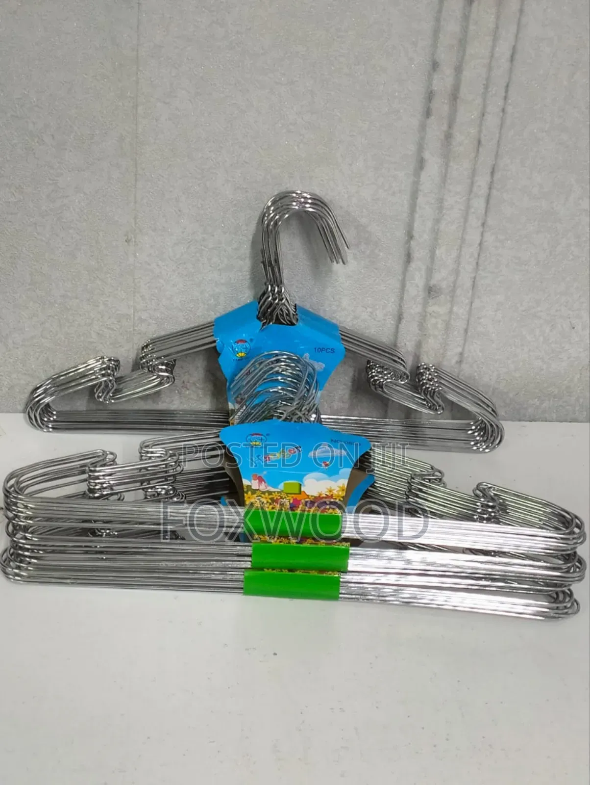 Stainless Steel Strong Clothes Hanger 10 PCS