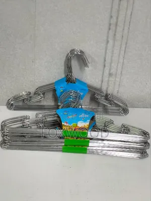 Stainless Steel Strong Clothes Hanger 10 PCS