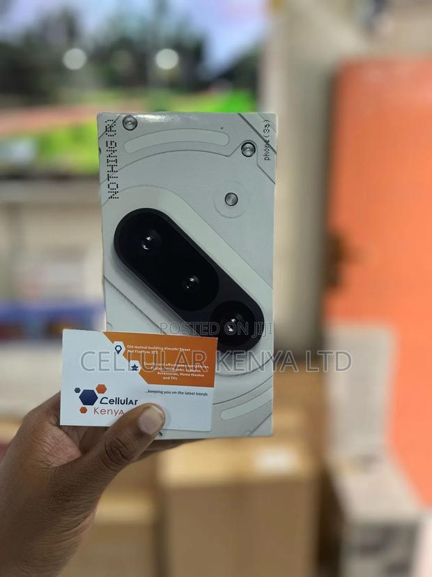 New Nothing Phone 3a 256 GB Black - main view