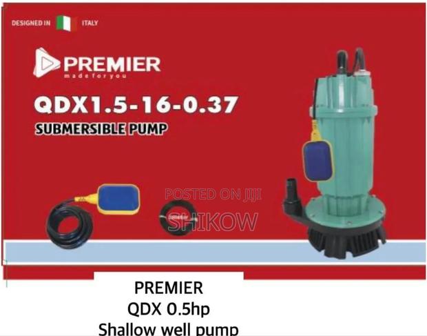Premier QDX 0.5hp Shallow Well Pump 16m Head