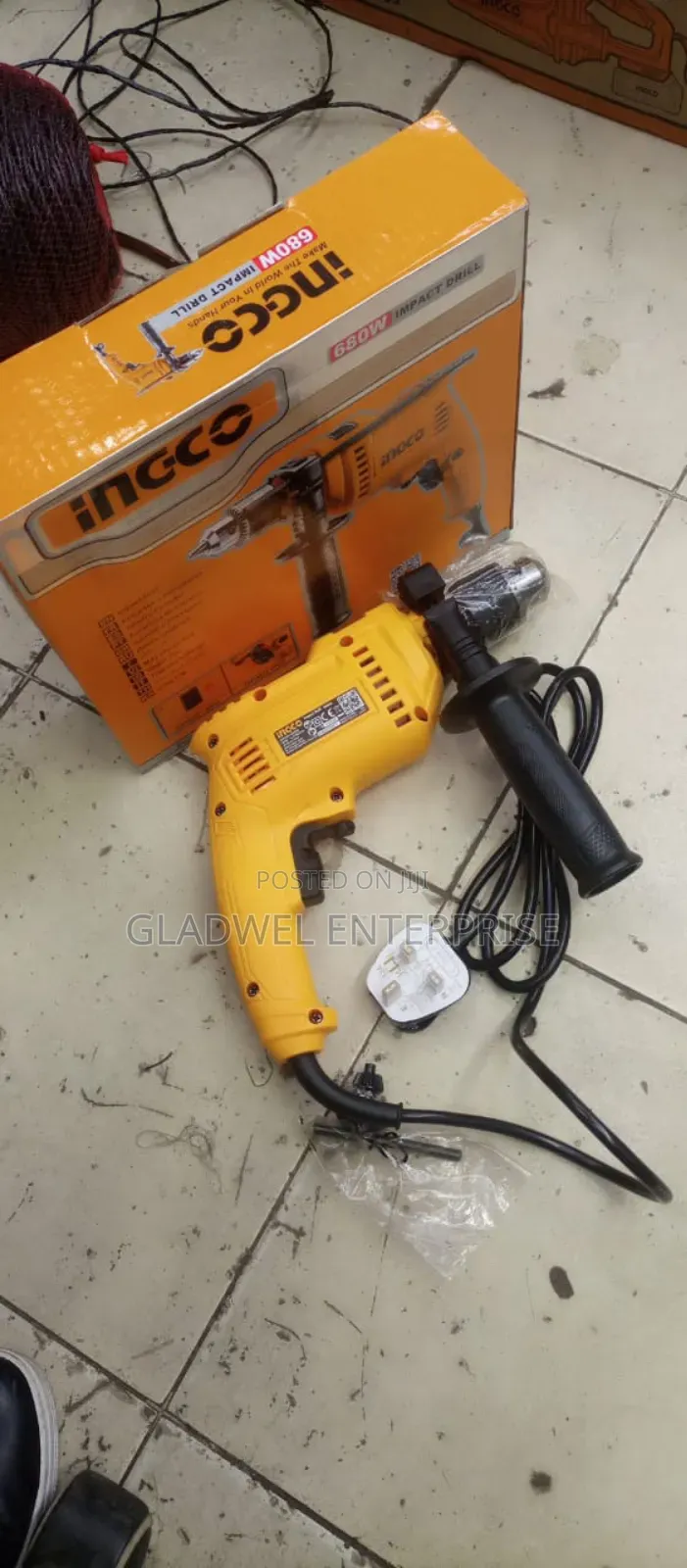 Quality Ingco Impact Drill With Hammer 680watts 13mm