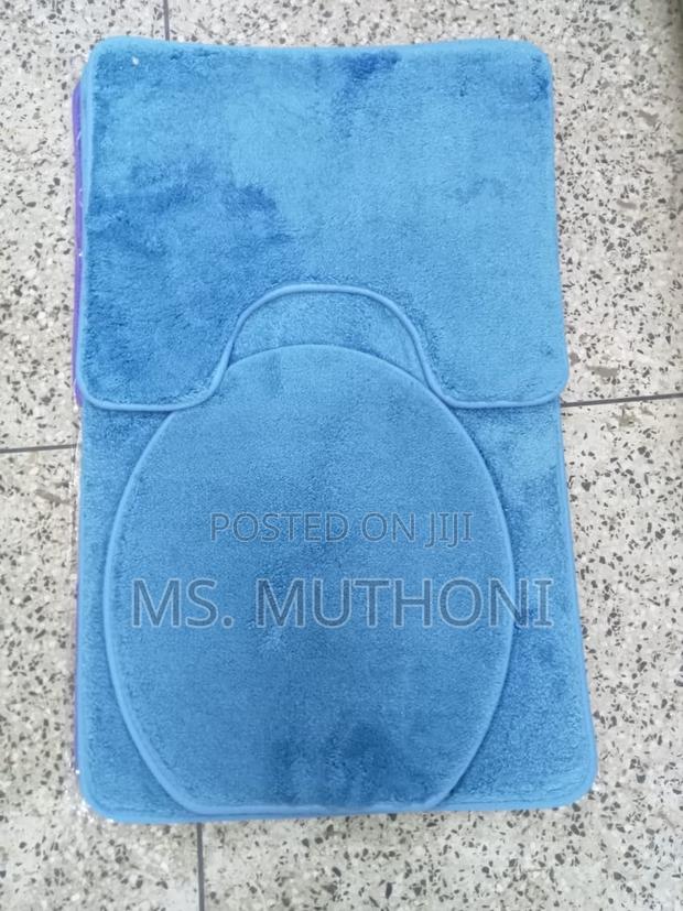 3pcs Modern Bathroom Mat, Super Absorbent - thumbnail 9