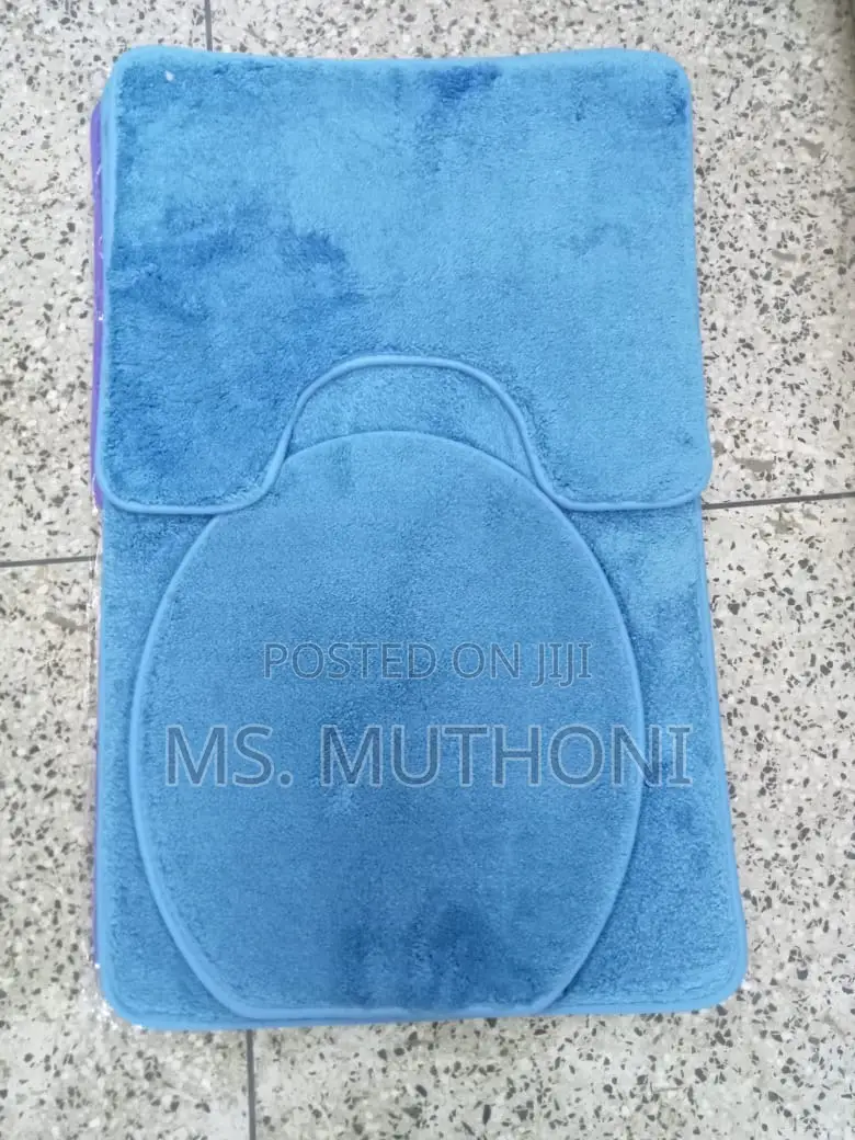 3pcs Modern Bathroom Mat, Super Absorbent