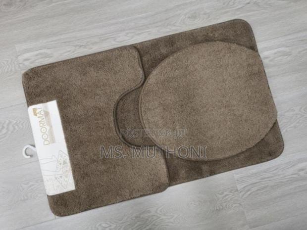 3pcs Modern Bathroom Mat, Super Absorbent - thumbnail 13