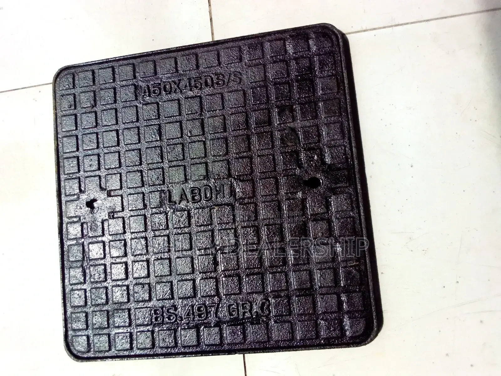 Cast Iron Manhole Cover 300mm by 300mm