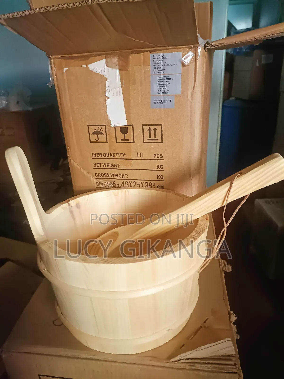 Bucket for Sauna