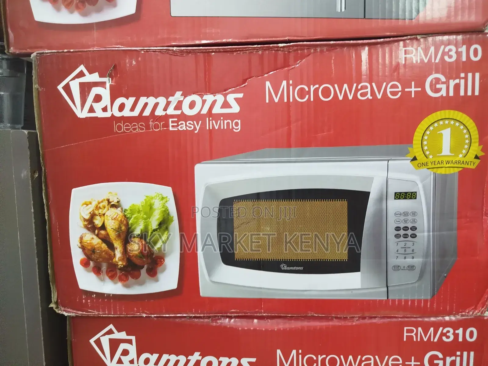 Ramtons Rm/310 20l Microwave With Grill