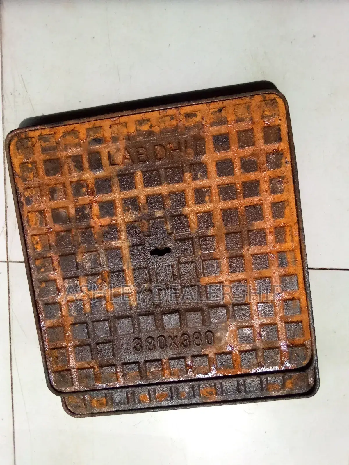Cast Iron Manhole Cover 15" by 15"