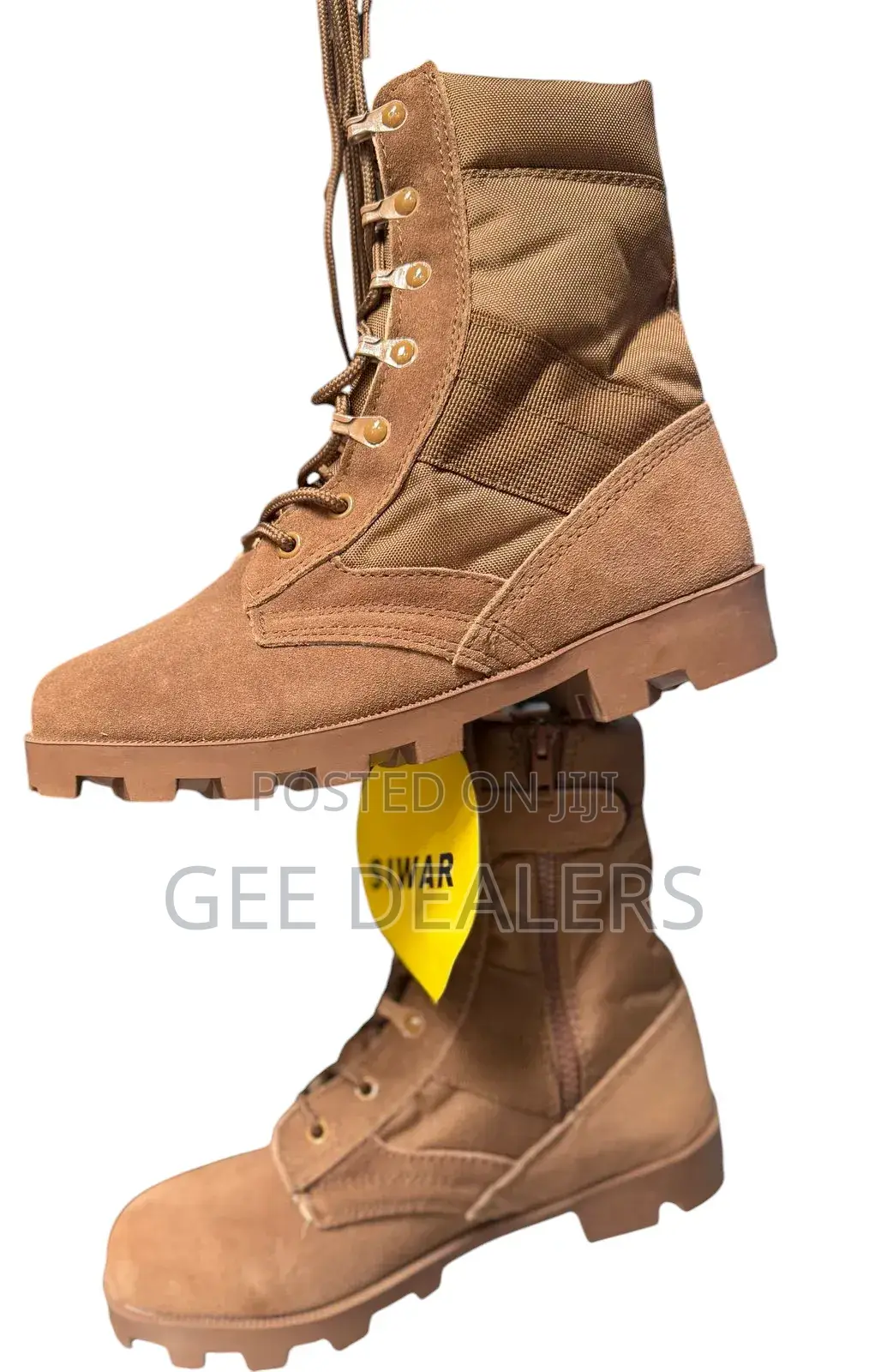 Siwar Dark Brown Combat Boot,Military/Army Boots