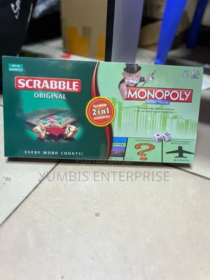 Monopoly With Scrabble Set at 1300