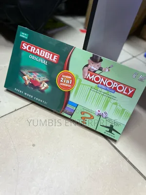 Monopoly With Scrabble Set at 1300