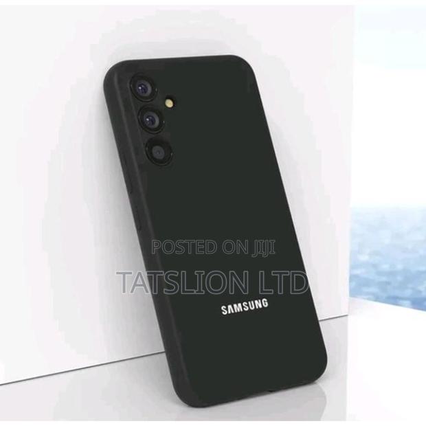 Samsung Galaxy A56 Black Original Silicone Case/ Cover - main view