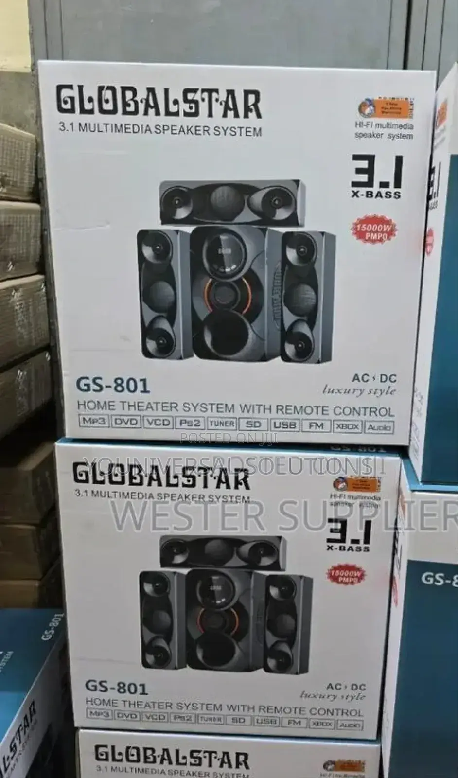 Globalstar Home Theater System With Remote