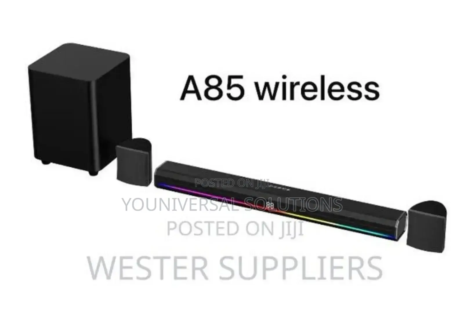 5.1 Ch Globalstar Soundbar A85 Wireless 170w