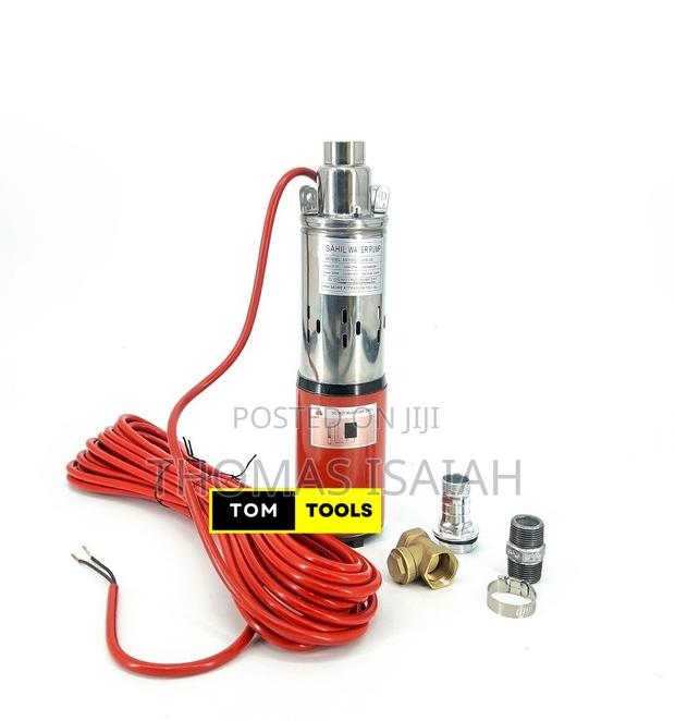 12v 250w 30m 100ft Solar Submersible Pump With Valve - thumbnail 2