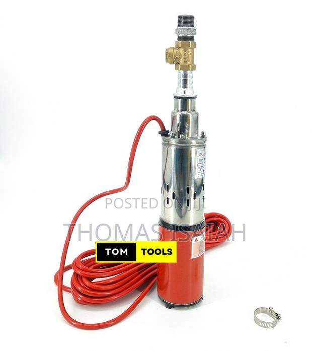 12v 250w 30m 100ft Solar Submersible Pump With Valve - thumbnail 4