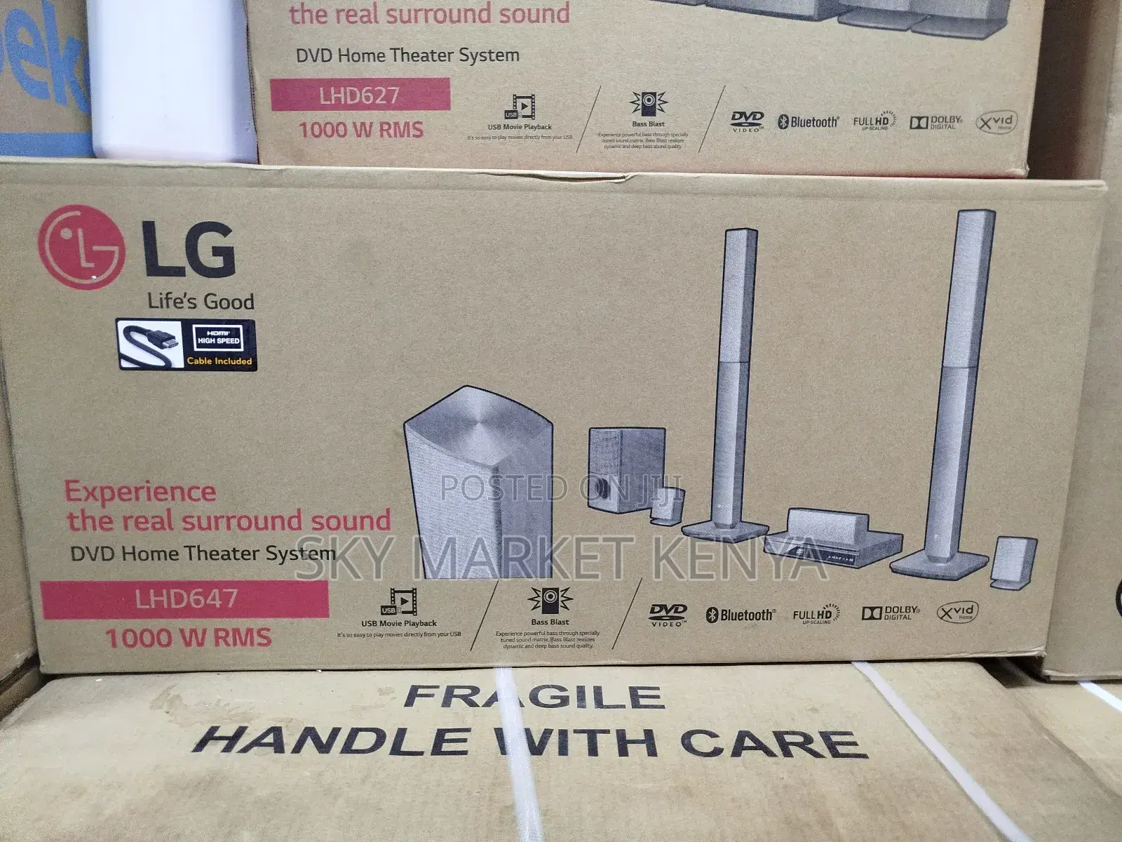 Lg Lhd647 Home Theatre 1000w