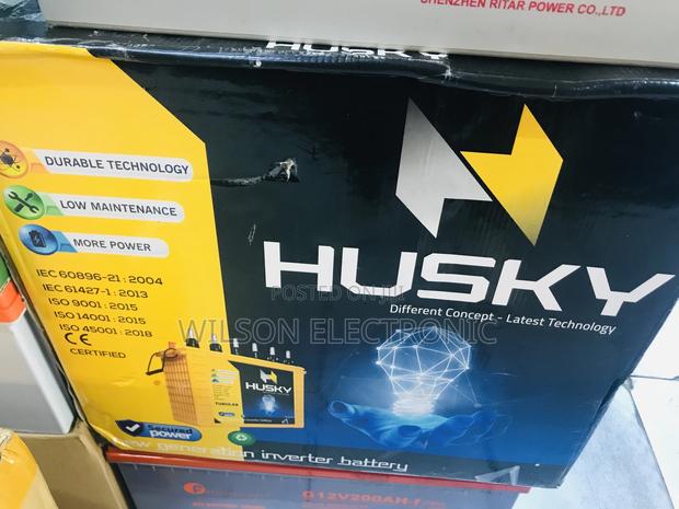 Husky Tall Turbular Battery. 250ah - main view