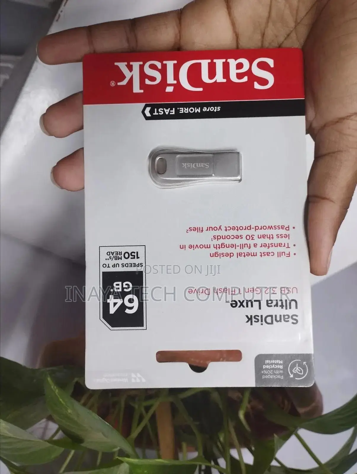 Sandisk 64gb Ultra Luxe Flash Disk